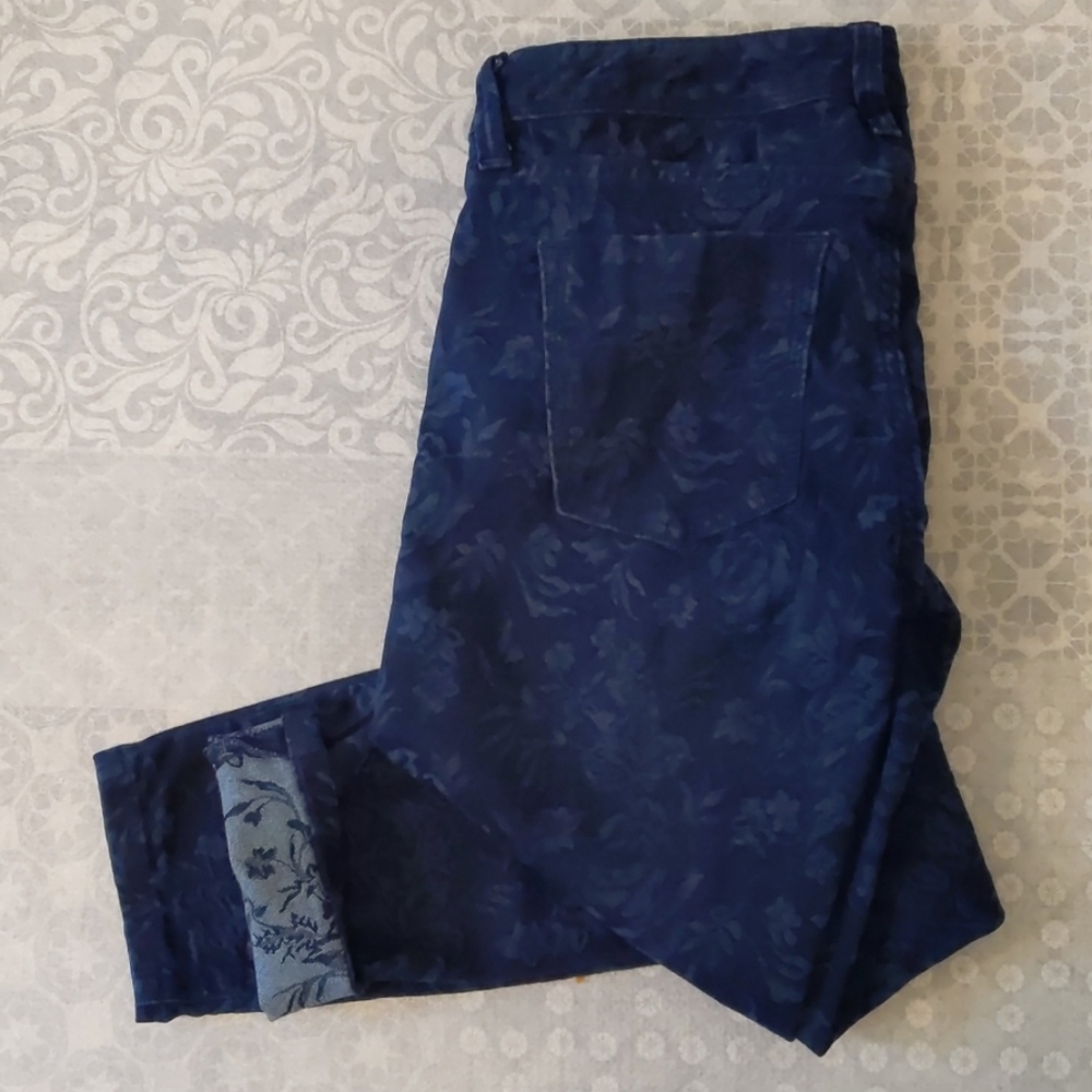 Banana Republic Floral Ankle Jeans